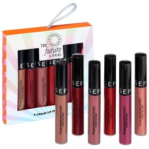 Kit de 6 labiales Cream Lip Stain Set – Sephora Collection