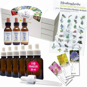 Promo 8: Set 30 ML + 110 Frascos con Etiquetas a Color